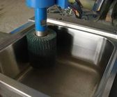 سنگ زنی ماشین آلات استفاده از چرم گاومیش / کمربند، تسمه سینک ظرفشویی، دستگاه پرداخت ارتعاشی