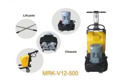 7.5HP 380V طبقه صیقل ماشین آلات، پولیش کف دستی با صفحه مغناطیسی